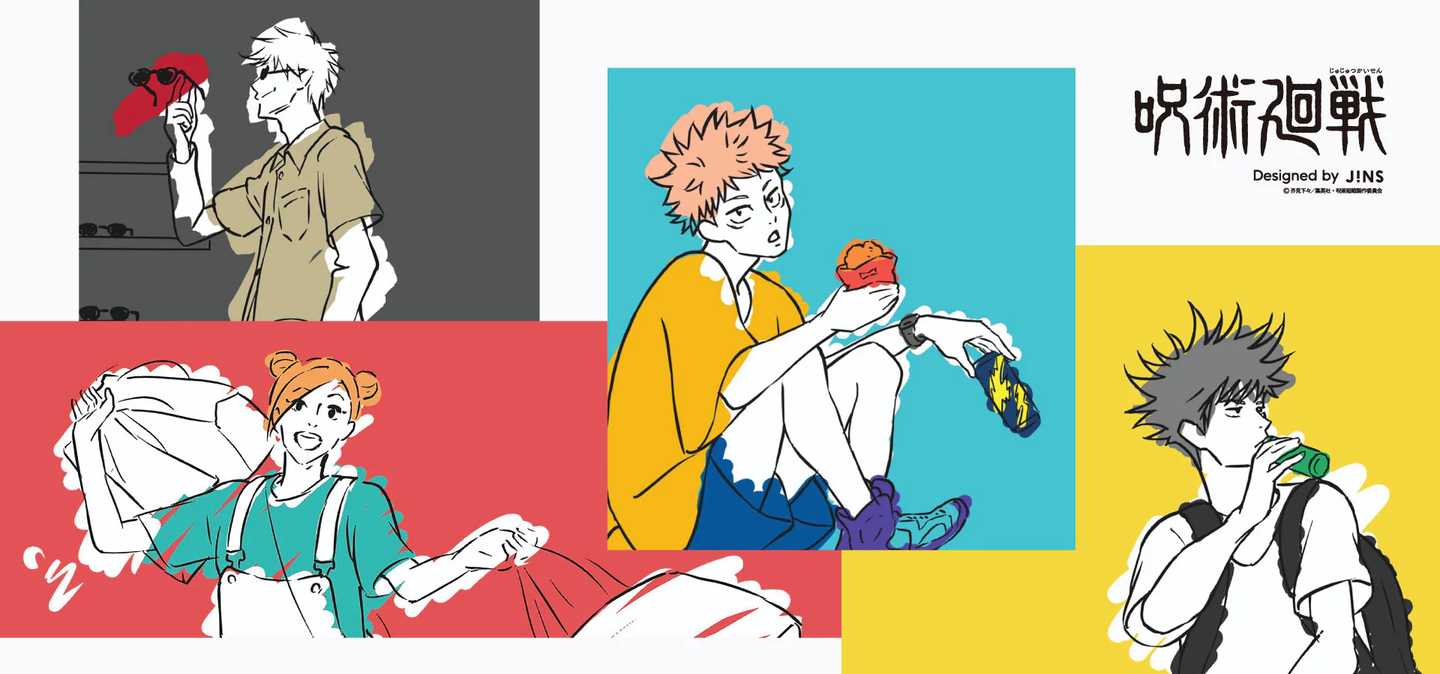 JINS x Jujutsu Kaisen