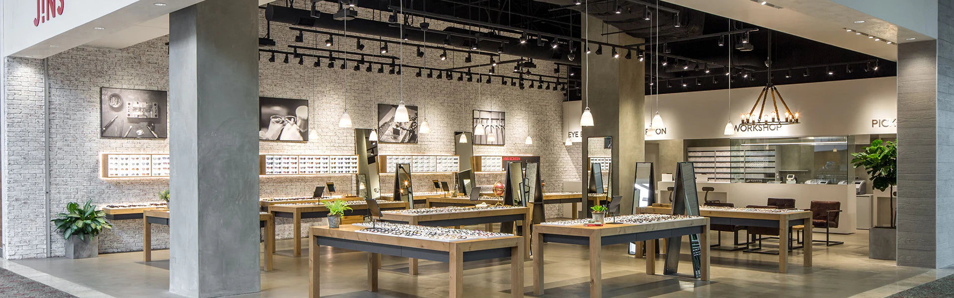 JINS Eyewear Store in Valley Fair, San Clara, California