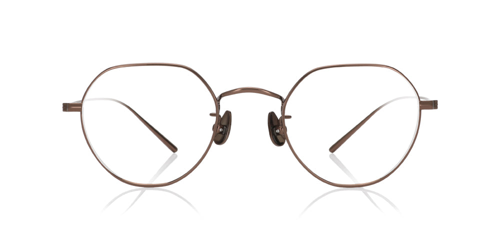 Copper Wire Glasses incl. 0 High Index Lenses with Adjustable Nose