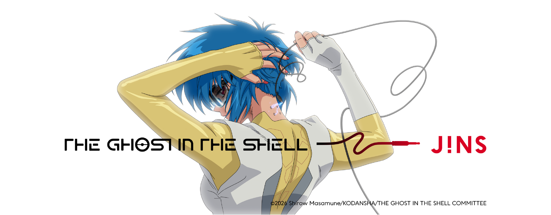 JINS x The Ghost in the Shell
