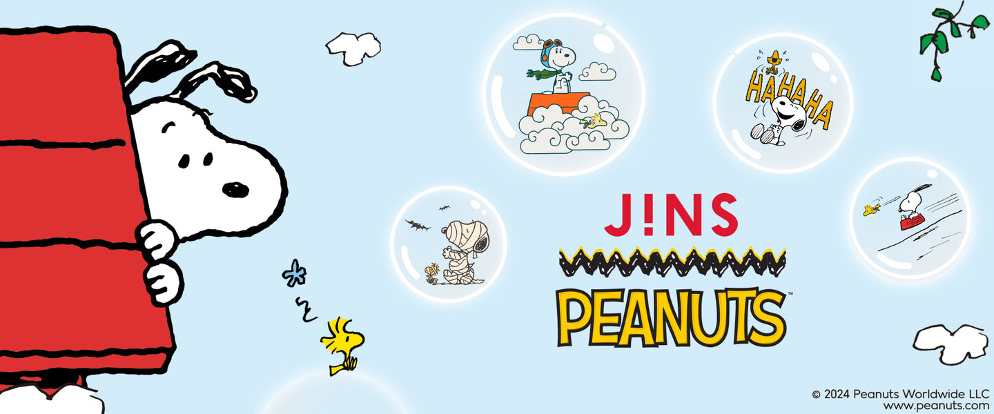 JINS x PEANUTS