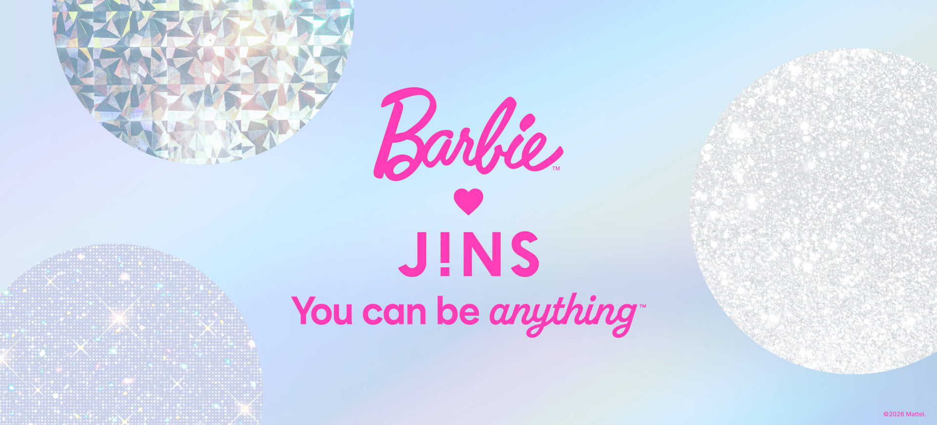 JINS x Barbie