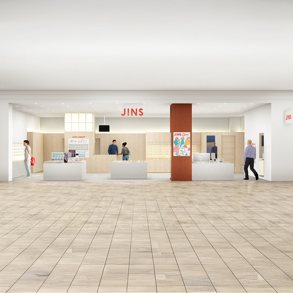 JINS Eyewear Store in Stonestown Galleria, San Francisco, California