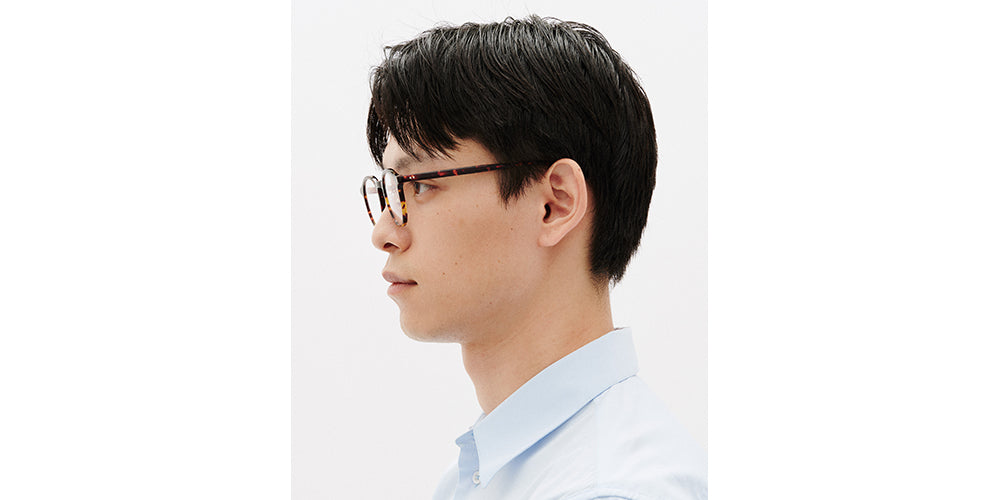 Classic Slim 181 Eyeglasses | Black Adjustable Fit Glasses – JINS