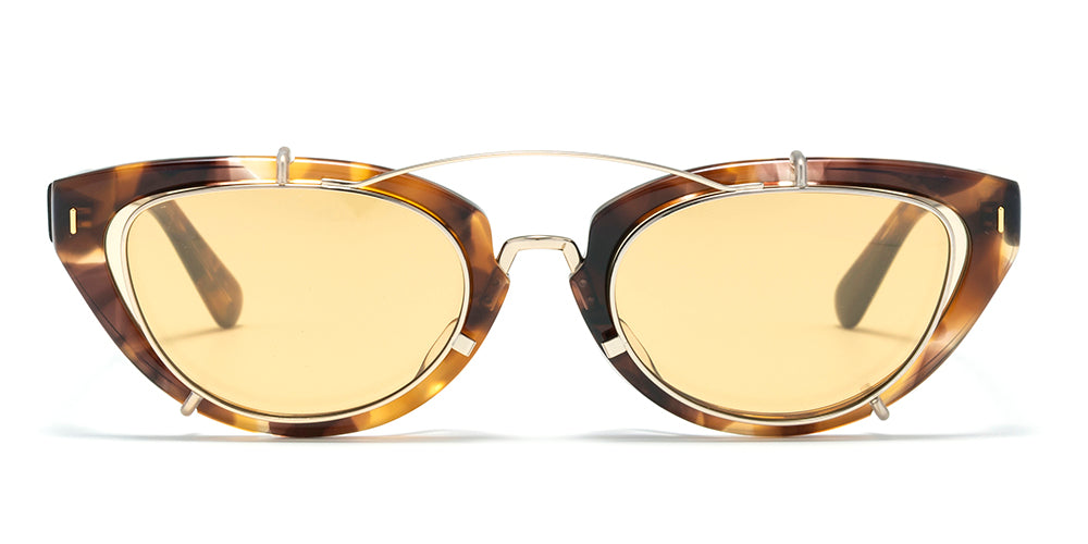 Gold Nugget Round Sunglasses incl. $0 High Index Lenses with  display picture 1