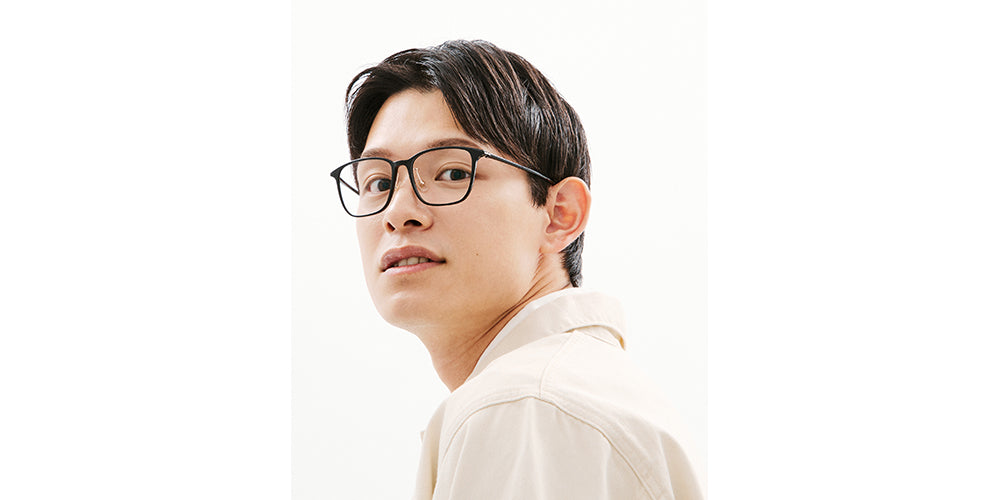 メガネ・老眼鏡 Airframe Slim Big Shape Airframe Slim Big Shape 053 – JINS