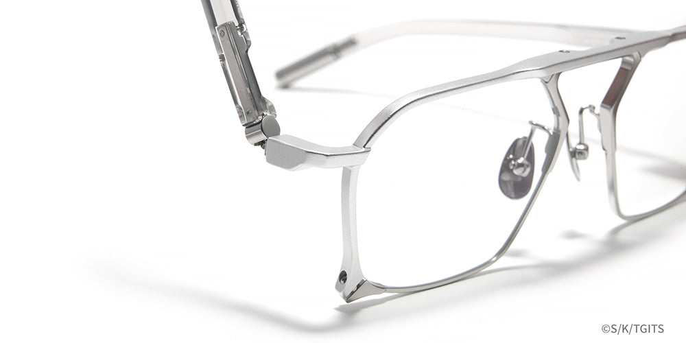 Ghost in the Shell x JINS electronic light-adjusting sunglasses - tampilan depan