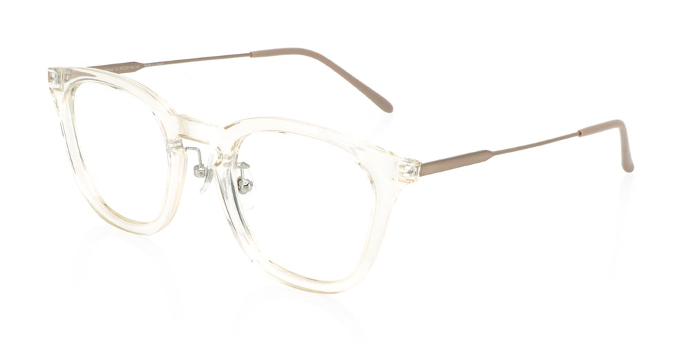 【⠀mmyy 】JINS CLASSIC Darkened Silver Round Glasses incl. $0 High Index Lenses