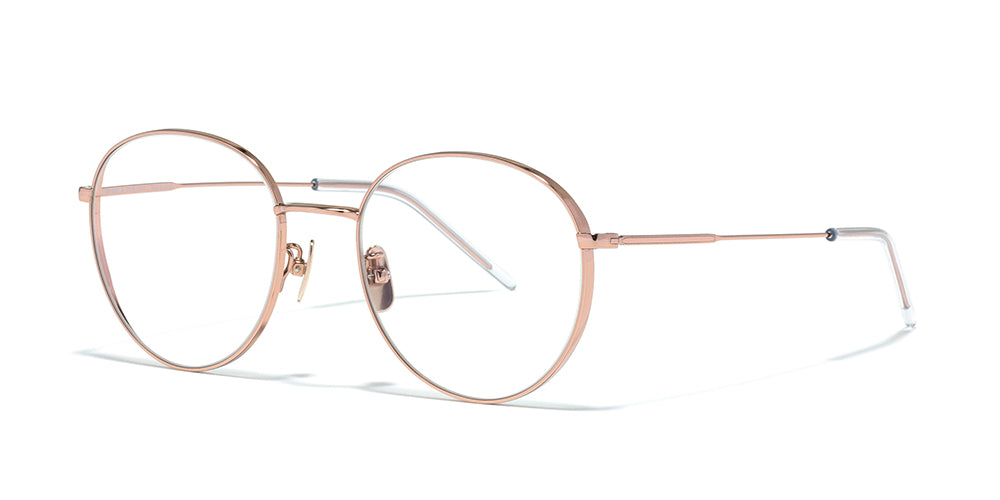 【完売品】JINS All Titanium クラシック ゴールド Gold Glasses incl. $0 High Index Lenses with Adjustable Nose
