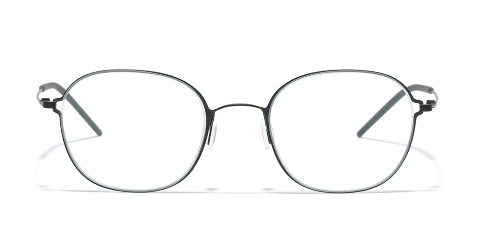 thumbnail image 2 of Ultralight Rimless Titanium Eyeglasses - Large Square Metal Frame For Men 2 of 6