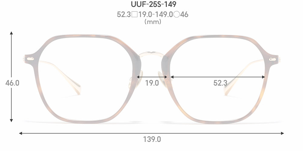 Shapi 394 Combination Titanium 149 394-Big Shape – JINS