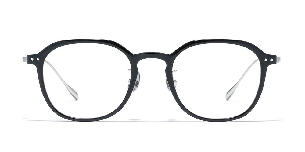 Black Ink Round Glasses incl. $0 High Index Lenses with