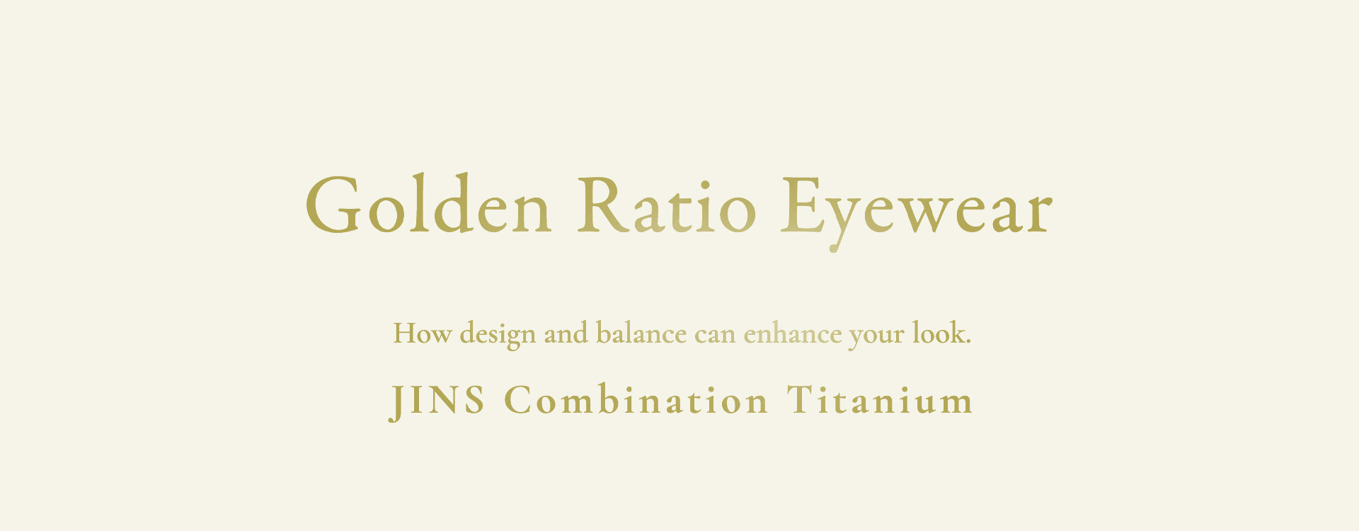 Combination Titanium – JINS