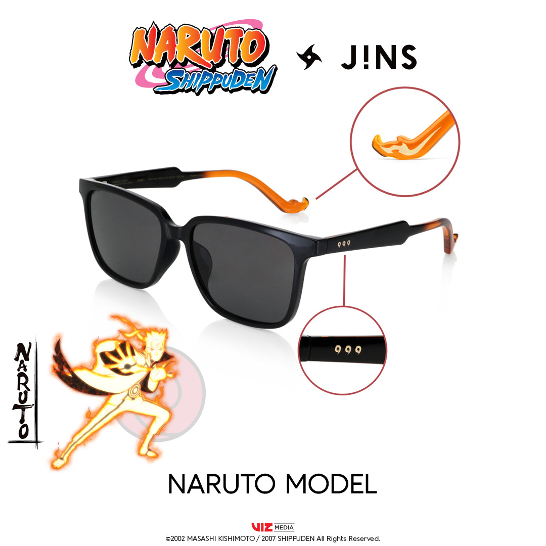naruto goggles JINS x NARUTO NARUTO SG Model Black