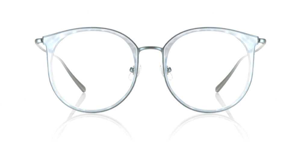 Brilliant Pearl Round Glasses incl. $0 High Index Lenses with Adjustable  Nose Bridge – JINS