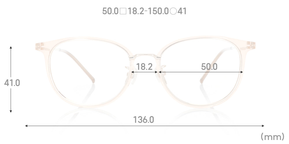 Peach on Gold Round Glasses incl. $0 High Index Lenses with