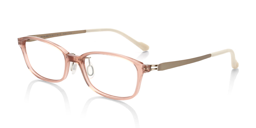 Blush Pink Rectangle Glasses incl. $0 High Index Lenses with Adjustable ...