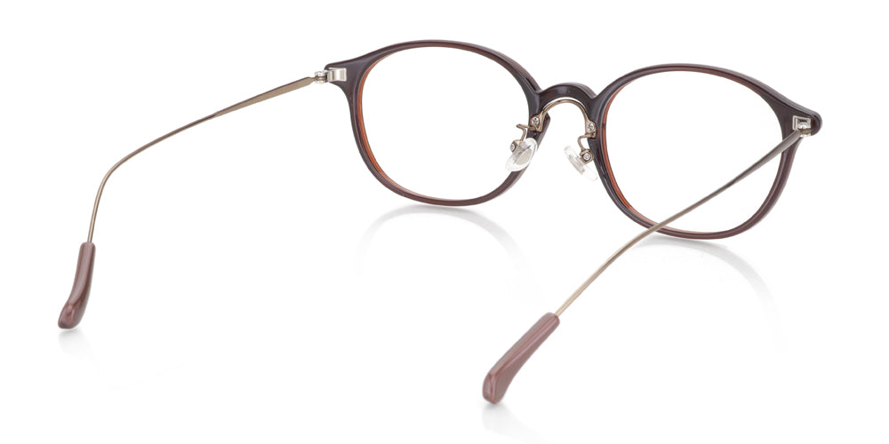 Brown Amber Wellington Glasses incl. $0 High Index Lenses with 