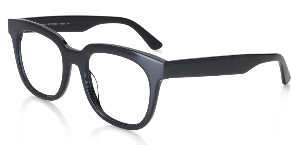 Black Wellington Glasses incl. $0 High Index Lenses with Saddle