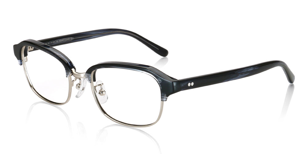 Royal Blue Browline Glasses incl. $0 High Index Lenses with Adjustable ...