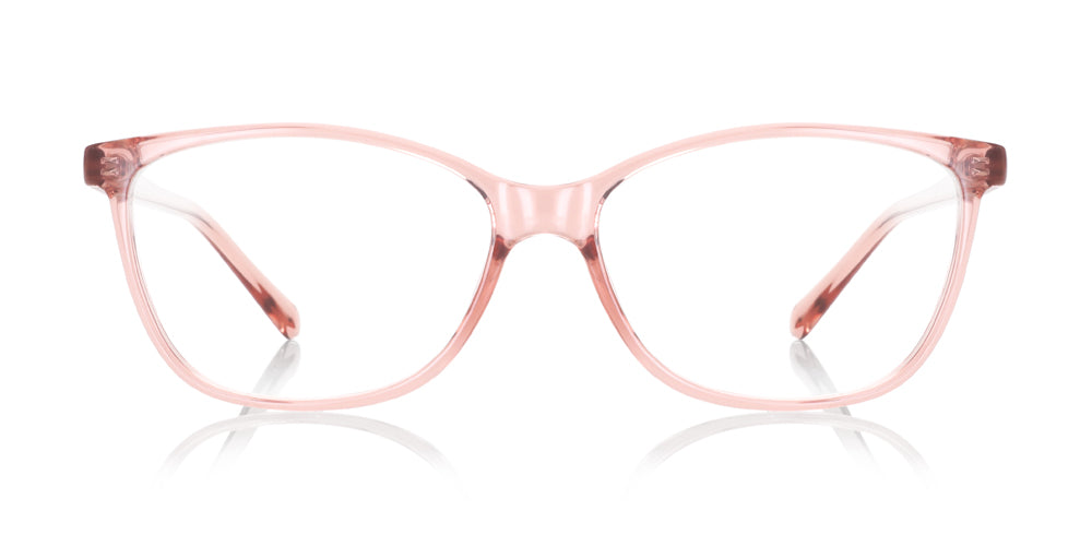 ウミガメ . Wilcox ピンクフレーム　35×42 Pink Crystal Other Glasses incl. $0 High Index Lenses with Saddle
