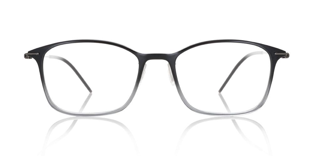 Ink Wash On Silver Wellington Glasses incl. $0 High Index Lenses with  Adjustable Nose Bridge