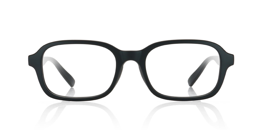 Matte Black Rectangle Glasses incl. $0 High Index Lenses with Saddle Bridge  Nose Bridge
