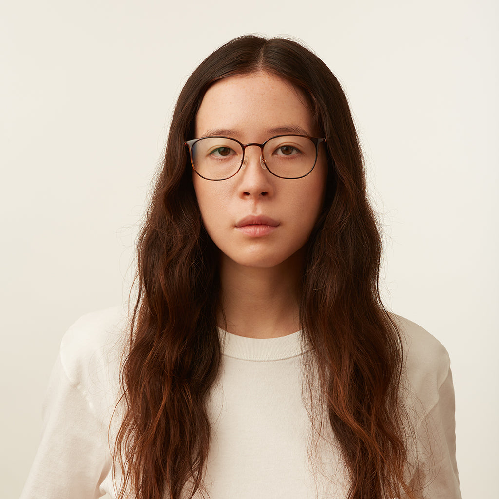 Pale Peach Round Glasses incl. $0 High Index Lenses with 