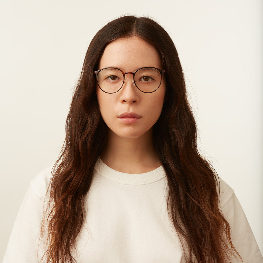 Tortoise Haze Round Glasses incl. $0 High Index Lenses with 