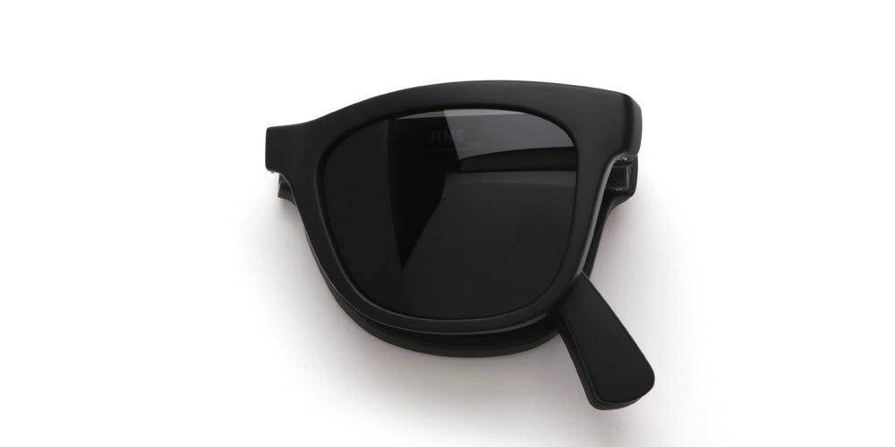 Good Times Eyewear Buckle Hinge Sunglasses - Black – Dolls Kill