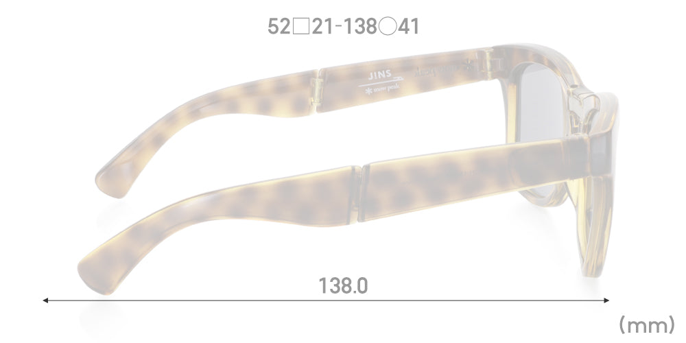 JINS x Snow Peak Folding Sunglasses U143