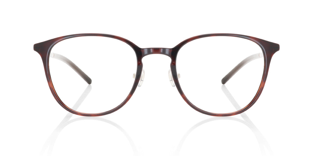 Tortoise Haze Round Glasses incl. $0 High Index Lenses with Adjustable Nose  Bridge