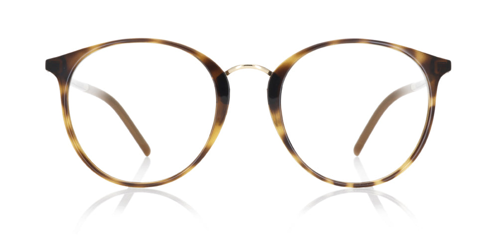 Tortoise Haze Round Glasses incl. $0 High Index Lenses with Adjustable Nose  Bridge